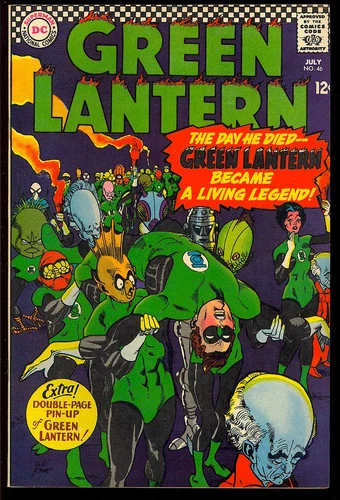 Green Lantern #46 High Grade Silver Age Superhero Vintage DC Comic 1966 VF+