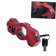 Motorcycle Grip Brake Lock, Alloy Anti-Theft Throttle Lock, Brake and