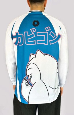 Neptun - Neu - Lizensiertes Difuzed Pokemon Trikot Snorlax/Relaxo | Größe: M