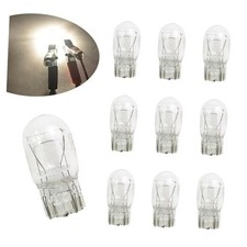 10 PCS T20 Auto Dual Wire Brake Bulb, 1891/7443 12V 21/5W DRL Indicator Super
