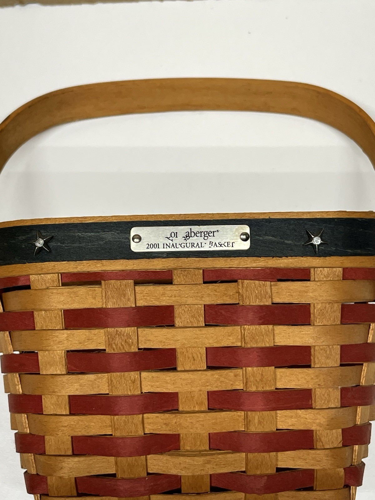 Longaberger inaugural basket 2001
