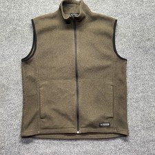 REI Vest Mens L Polartec Fleece Full Zip Outdoors Hiking VTG Jacket