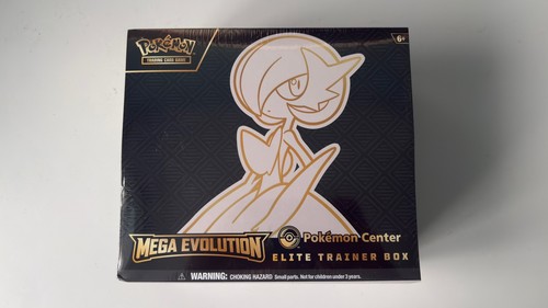 Pokemon Center ETB Mega Evolution Gardevoir TCG Elite Trainer Box- Sealed - Picture 1 of 6