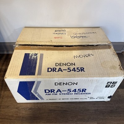 Denon DRA-545R Precision Audio Component AM-FM Stereo Receiver In Box
