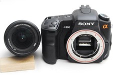 Sony Alpha 200 Digital SLR Camera with 18-70mm Lens Tested Excellent Condition