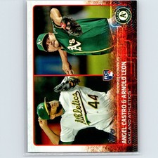 2015 Topps Update Series - Rookie Combos Arnold Leon, Angel Castro #US193 (RC)
