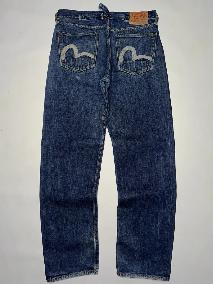レアEVISU EVジーンズ 36インチ 36 Size Jeans Men's EVISU for sale | eBay