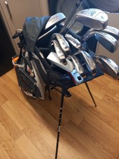 Ram FX9 Driver + 3 Wood + Serbera Ram Irons 5–SW + Hybrid +  Stand Bag – putter 