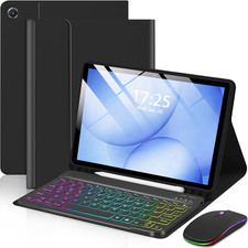 Case with Keyboard Mouse for Samsung Galaxy Tab A11 Plus/A9 plus 2025/2023 11 In