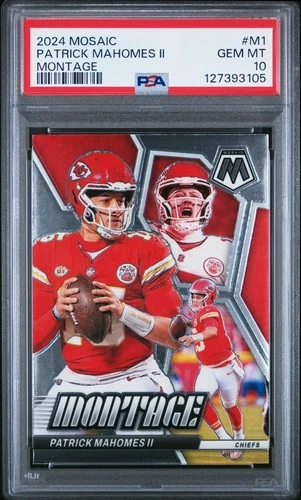 2024 Mosaic Patrick Mahomes II Montage #M1 PSA 10 GEM MINT