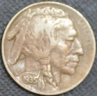 1935-D  VF  Buffalo Nickel