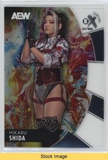 2025 Skybox Metal Universe AEW All Elite Wrestling Hikaru Shida #EX-43 READ 12ij