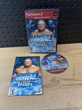 WWE Smackdown Here Comes The Pain PlayStation 2 PS2 Complete In Box W/Manual