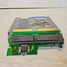Toki NES Cart Game for Nintendo | Cleaned Polished Tested Working Video