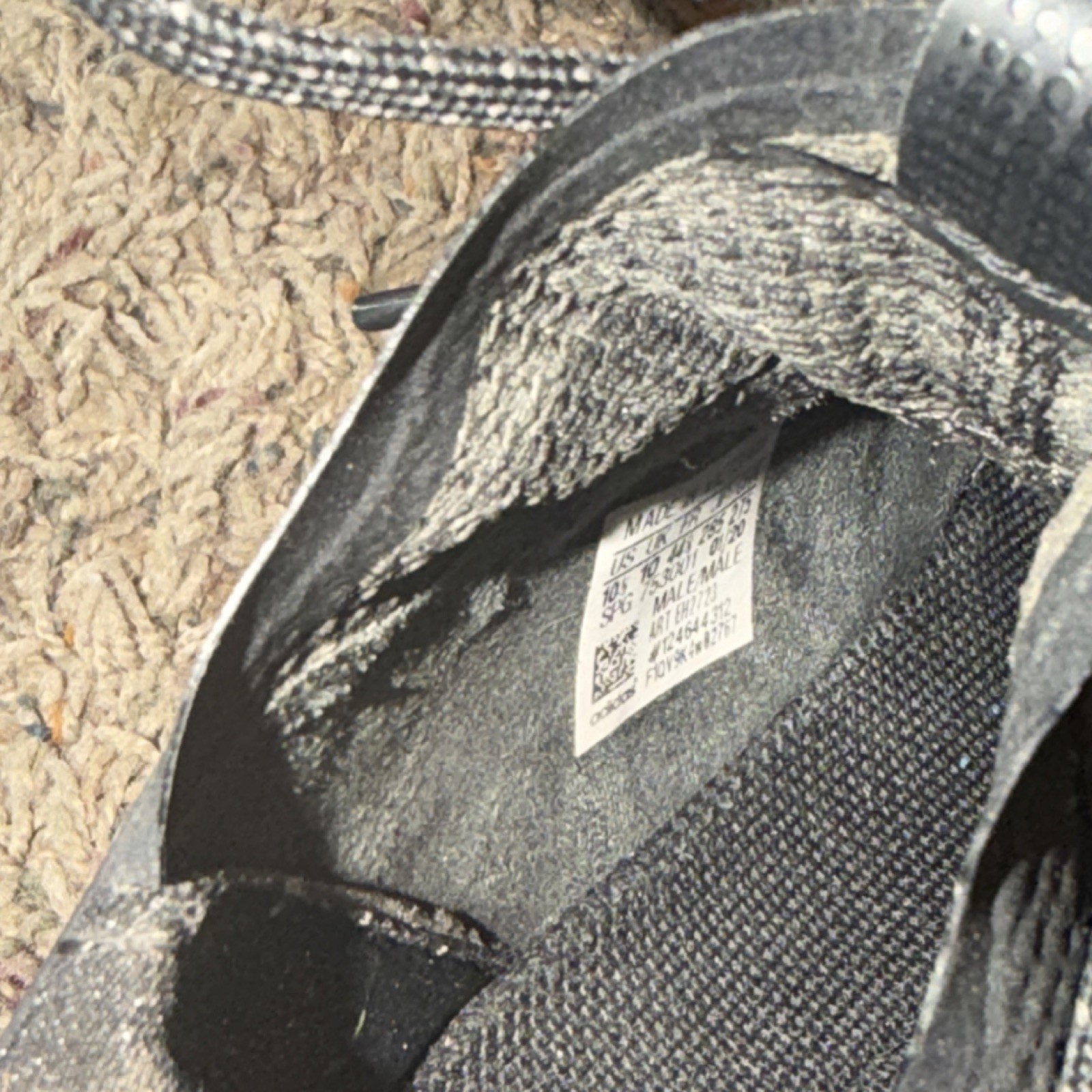 Adidas Adizero  Football Cleats Black Men's US 10.5. No box. thumbnail 6