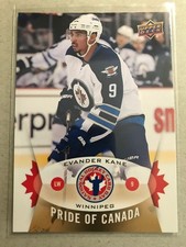 2015 National Hockey Card Day NHCD-4 Evander Kane Pride of Canada