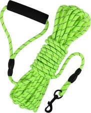 Vivifying Floating Long Dog Leash, 32ft Training Leash for 32ft, Green