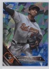 2016 Topps Box Set Chrome Sapphire Edition /250 Miguel Gonzalez #422 1n1