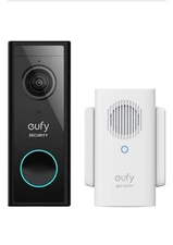 Eufy Security - Smart Wi-Fi Video Doorbell 2K Battery Operated  with Chime