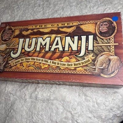 Vintage 90s Original Jumanji Board Game Milton Bradley MB 1995 Complete