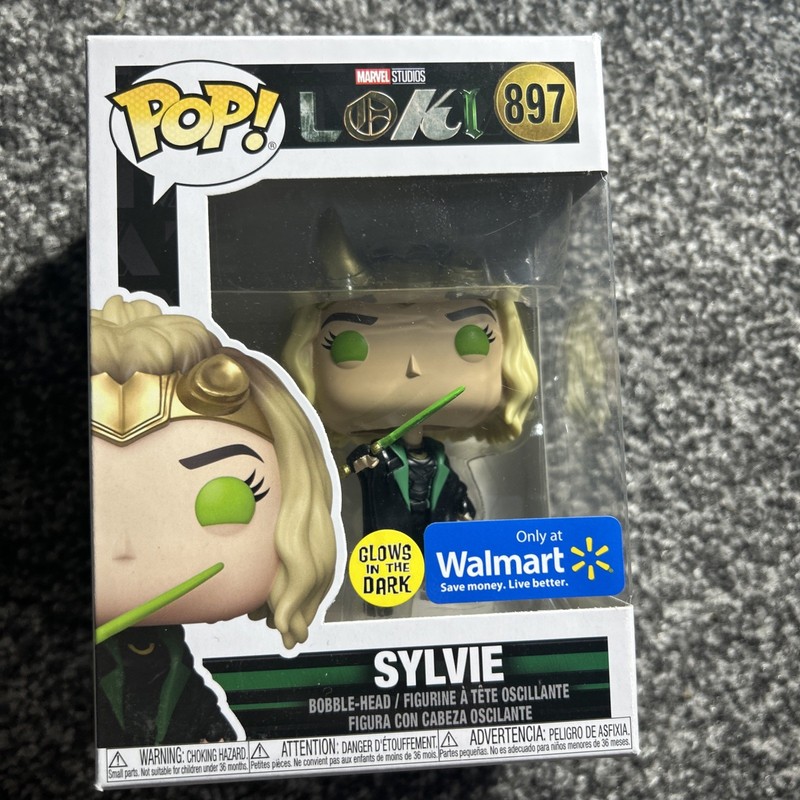 #897 Sylvie - Glow - Marvel - Loki Funko POP