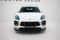 Front Ansatz FüR Porsche Macan Turbo Mk1 Frontspoiler Spoilerschwert Schwarz