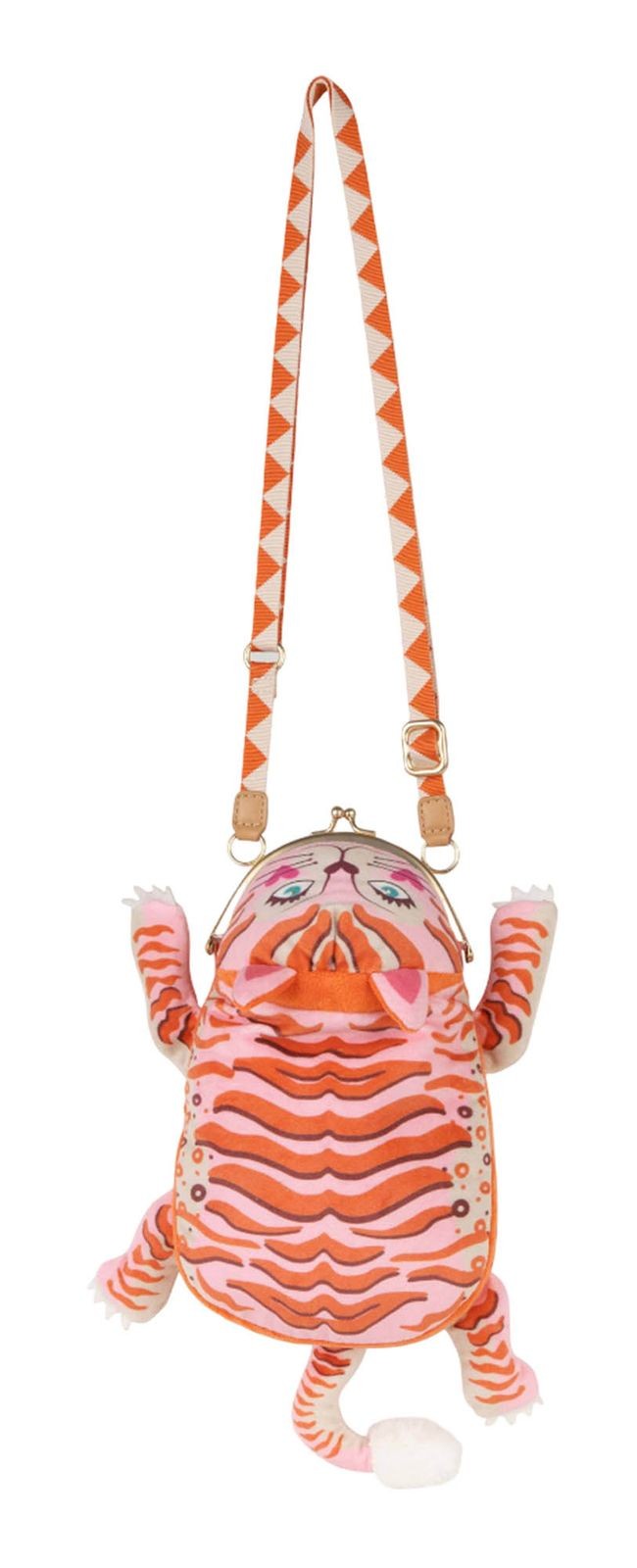 Oilily cross body bag Tiger Crossbody Bag Candy Pink