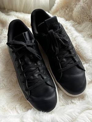 TOMS Leather Trainers US 10,5 TRVL LITE 2.0 schwarz Leder Turnschuhe