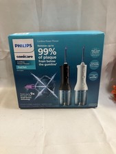 Philips Sonicare Cordless Power Flosser Dual Pack Black White Oral Irrigator