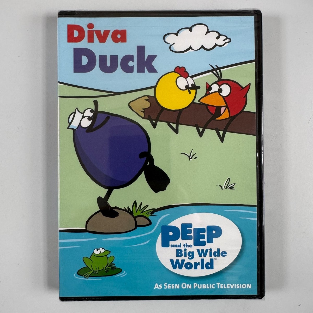 Peep and the Big Wide World Diva Duck DVD 2014 Joan Cusack