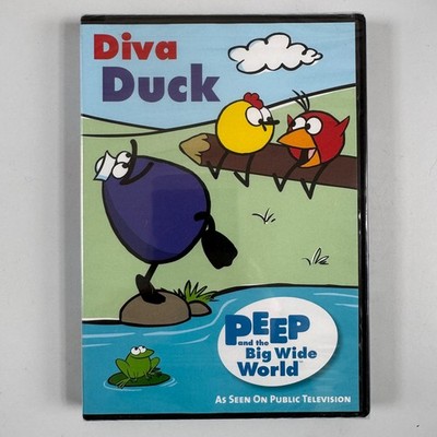 Peep and the Big Wide World Diva Duck DVD 2014 Joan Cusack