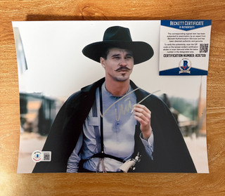 Photo 8x10 Autograph Val Kilmer Signed Photo 8x10 COA