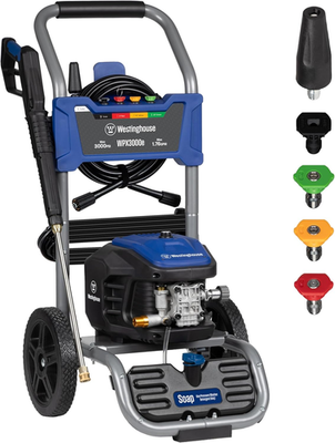 #ad Westinghouse WPX3000e 3000 PSI Pressure Washer 1.76 GPM Induction Motor $259.00