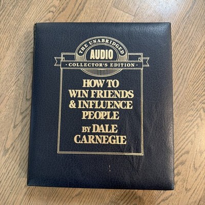 How to Win Friends & Influence People AUDIO Collectors Edition 1981 Signed