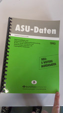 ASU-Daten Eurotax Schwacke Ausgabe 1993 ! Motoreinstelldaten Abgasuntersuchung