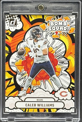 #ad Caleb Williams RARE BOMB SQUAD INVESTMENT CARD BEARS MINT $27.99