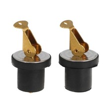 Boat Drain Plug Brass Boat Plug Snap Rubber Plugs Deck Plug for Boat Marine T...