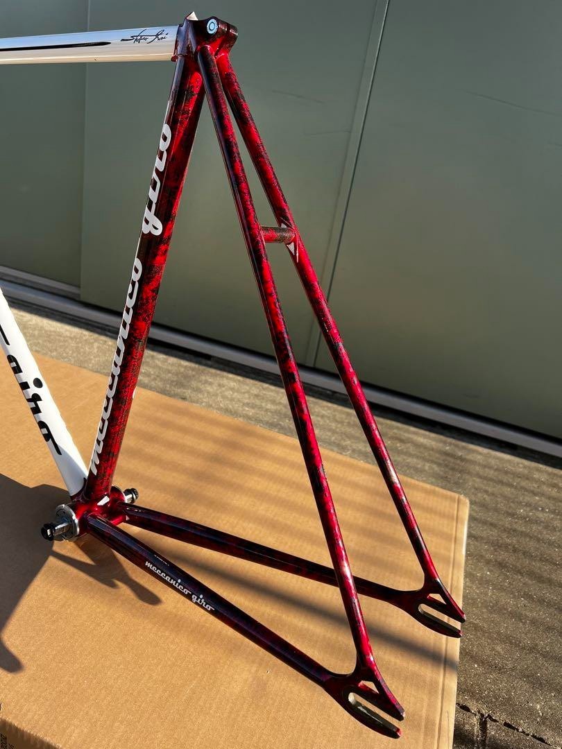 Genuine KEIRIN Meccanico Giro NJS Japan Track Frame 535mm | eBay
