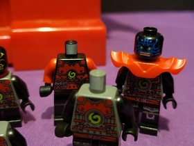 LEGO Ninjago Minifigure Lot Stone Army Warrior PARTS Red Yellow Blue *Read Desc*