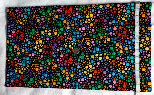 MODA BELLA SOLIDS Berrylicious, Harbor & MULTI COLOR POLKA DOTS Cotton Fabrics - Picture 4 of 5