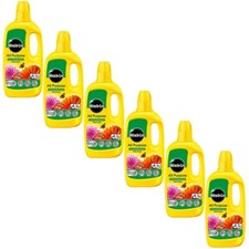 Image of 6 X Miracle-Gro Grow All Purpose Liquid Plant Food Feed Concentrated Fertiliser