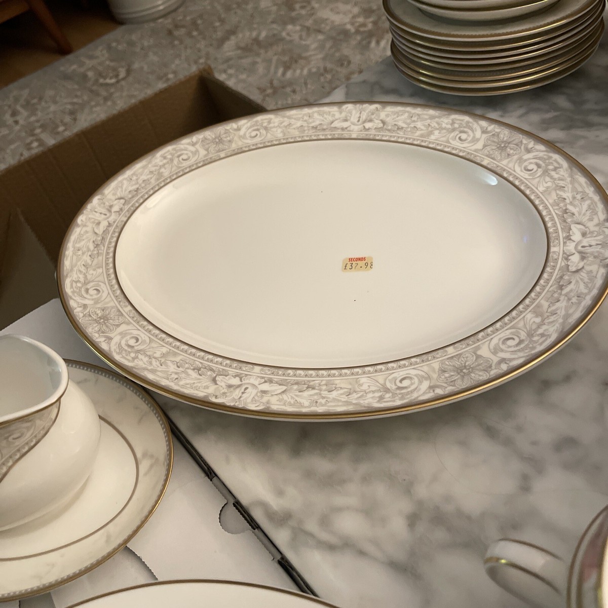 希少⭐︎ロイヤルドルトン NAPLESネイプルズ BBプレート スクエア ︎ロイヤルドルトン NAPLESネイプルズ BBプレート スクエア