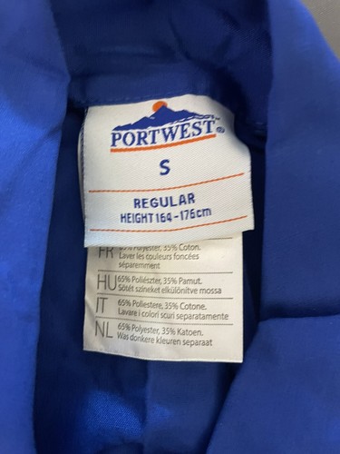 Portwest leichter Overall Coverall Kesselanzug Arbeitskleidung kurzärmelig S SMALL - Bild 3 von 3