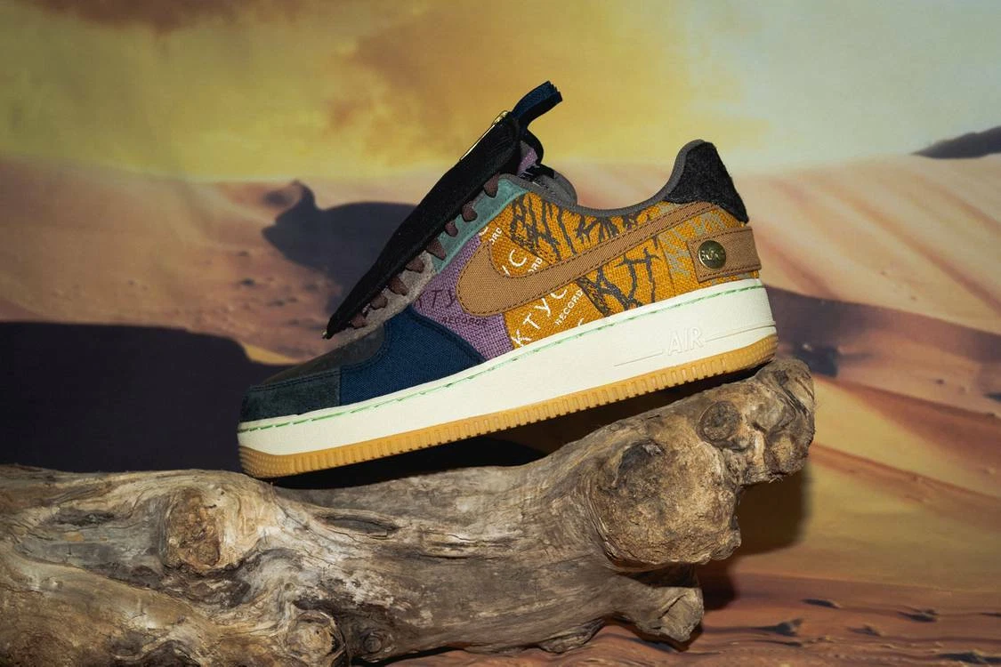 Nike Air Force 1 Low Travis Scott Cactus Jack Size 7.5 SNKRS | eBay