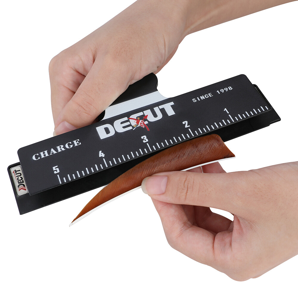 Flèche Fletching Jig Bâton en acier Tir à l'arc Outil DIY