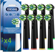 Replacement Toothbrush Heads Compatible with Oral B Braun Pro 1000 Smart 1500 Ge