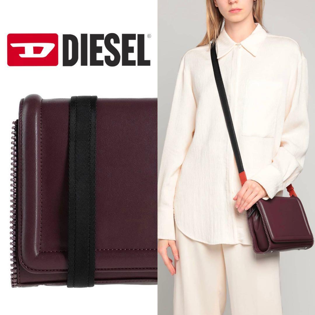 DIESEL Women's Zip Detail 2WAY Shoulder Bag X08094P1784 DIESEL Women's Zip Detail 2WAY Shoulder Bag X08094P1784