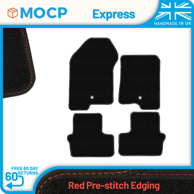 Express with Red Pre-Stitch Trim Car Mats to fit Dodge Caliber 2007-2012