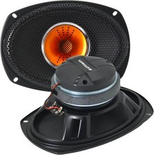Gravity Warzone WZ69Si 6x9-Inch Mid-Range + Driver Speakers with Tweeter (pair)