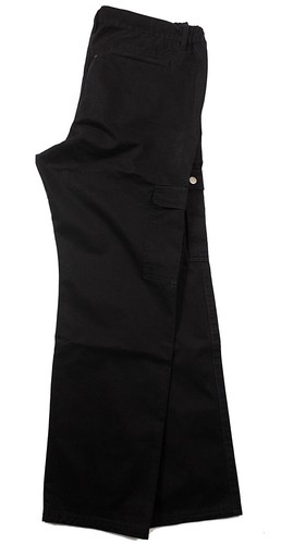 Pantaloni cargo taglie forti (security) ABRAXAS neri 3XL - 10XL - Foto 2 di 6